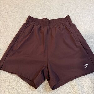 Gymshark Men's Athletic Shorts in Brown